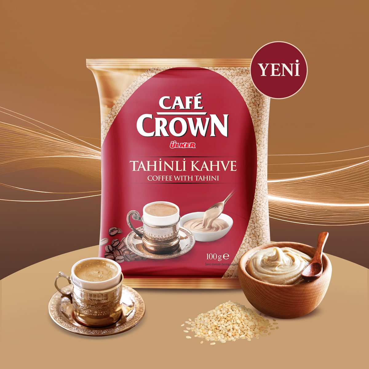 Cafe Crown Tahinli Kahve gorsel min